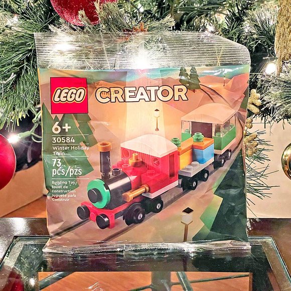 LEGO 30584 Creator Winter Holiday Train Polybag Set Christmas VIP NEW in Hand - Picture 1 of 5